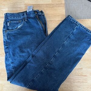 Carhartt Blue Cargo Pants Durable and insulated